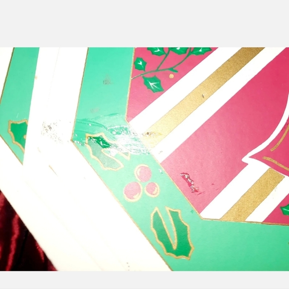 Vintage tc Christmas present placemats - Picture 4 of 6